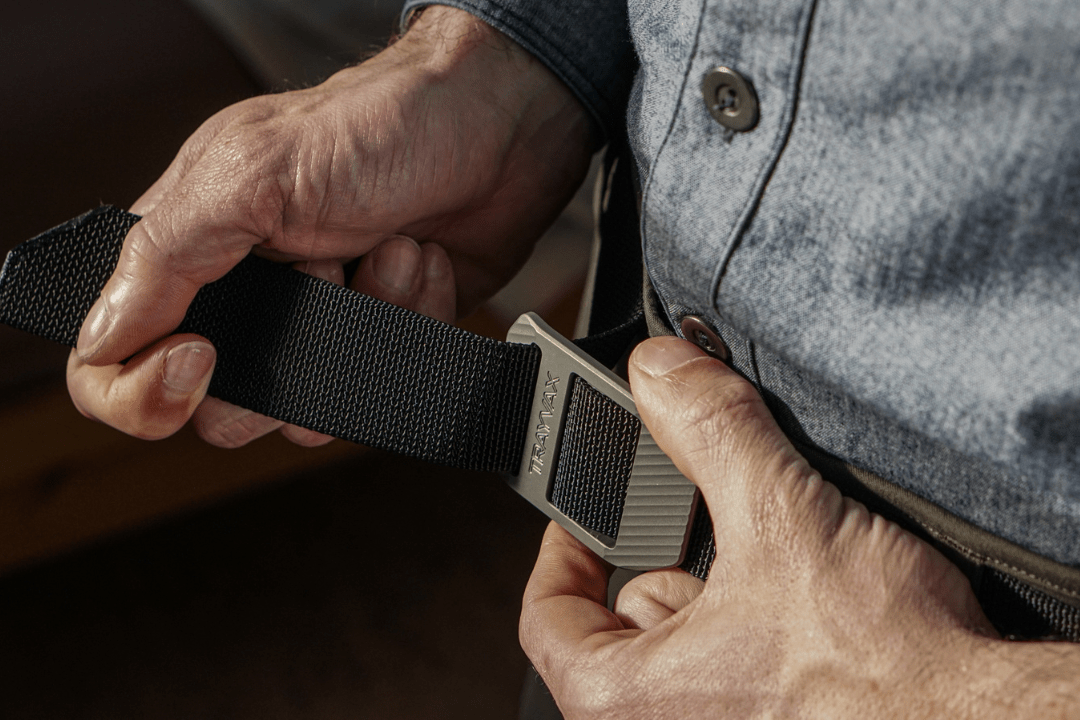 Trayvax Enterprises Belt Accessories CNC Cinch Belt Buckle - Grey